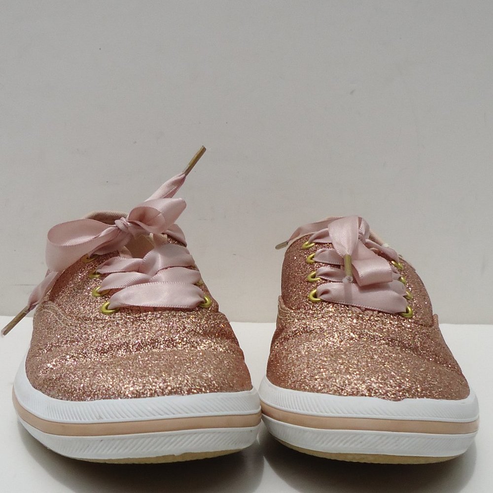 SIZE 3 M. Keds for Kate ♠Spade NY glitter sneakers. - Picture 5 of 16